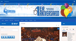 Desktop Screenshot of cerocensura.com